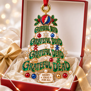 Merry Xmas For All Christmas Tree Ornament - Personalized Gifts For Music Lover Christmas Ornament 06NADH131026