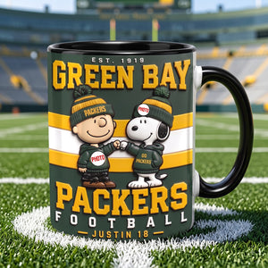 Best Buddies Game Day Accent Mug - Personalized Gift For Sport Lovers 03HUTN050826
