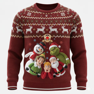 Funny Holiday Ugly Sweater - Personalized Christmas Gifts 02NAQN051125