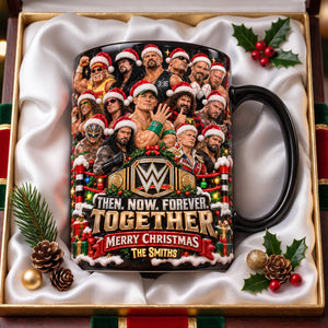 Merry Christmas Fighter Magic Ceramic Coffee Mug - Personalized Gifts For Christmas Magic Mug 07PADH140926