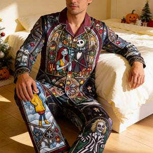 Spooky Pajama Set - Personalized Gifts For Halloween 04hadt290826