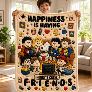 Friends Forever Custom Blanket - Personalized Gifts For Friends 01HATN031026