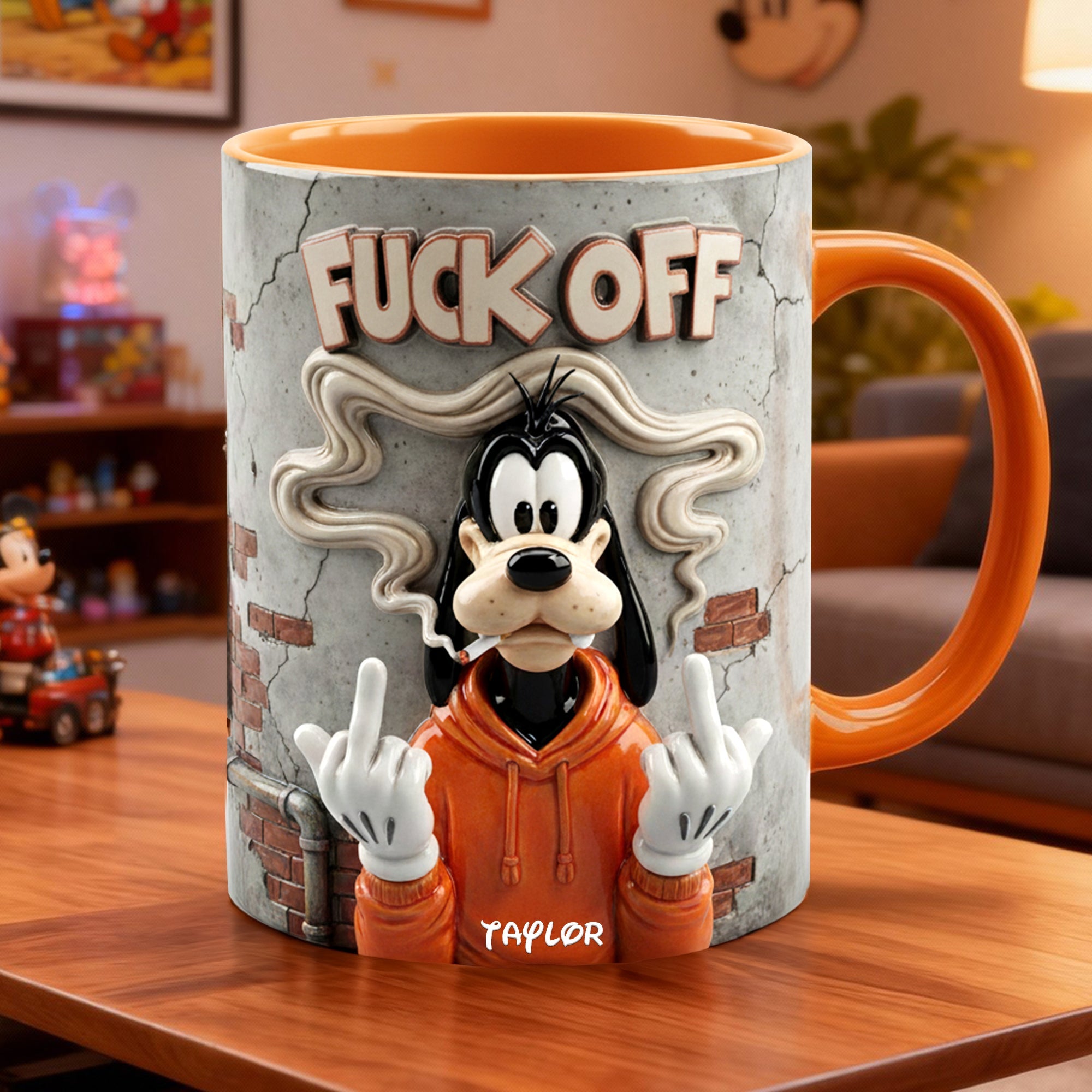 Funny Attitude Coffee Mug - Personalized Gift For Stoner Coworkers 06HYLU311225