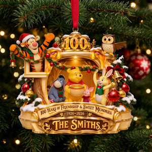 Cute Woodland Friends Ornament - Personalized Christmas Gifts For Family 04halu100926-Homacus