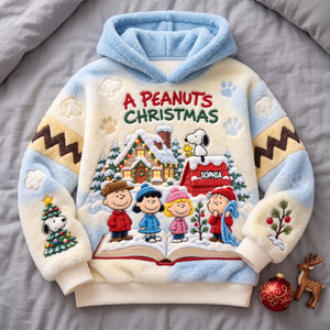 Cozy Christmas Faux Hoodie - Personalized Gifts 02qhtn280926