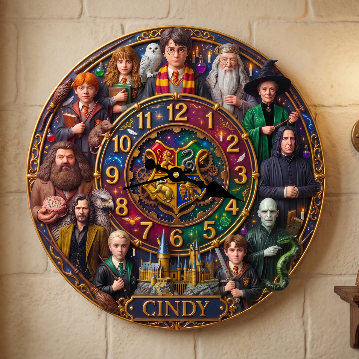 Fantasy Adventure Hanging Wall Clock  - Personalized Gifts 01HUDT080726