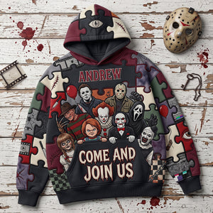 Creepy Friends Shirt - Personalized Gifts For Horror Movie Lovers 01pata170826