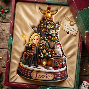 Enchanted Academy Acrylic Ornament - Personalized Gift For Fantasy Lovers 05TOTA050826