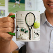 Match Day Tennis Coffee Mug - Personalized Gift For Tennis Players 05HYQN050126