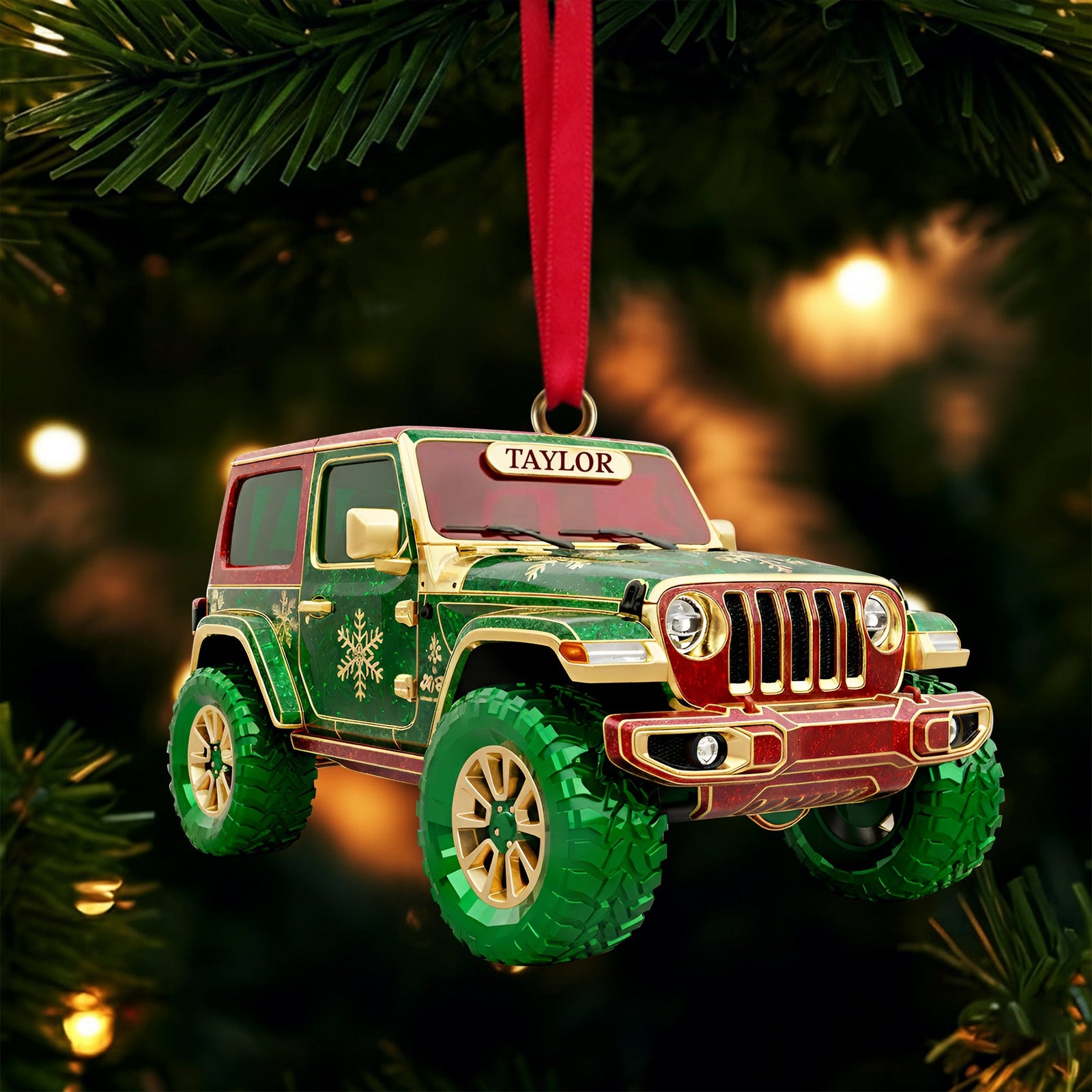 Jolly Off-road Christmas Ornament Personalized Gifts 02qhlu161025