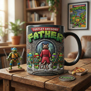Just Turtley Awesome Magic Ceramic Coffee Mug - Personalized Gifts For Father's Day 03NATN090426-Homacus