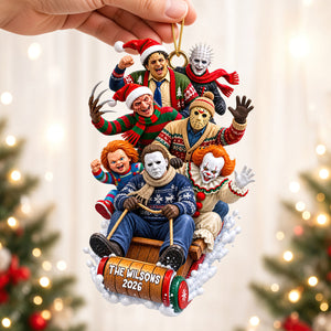 Christmas Squad Ornament - Personalized Gifts For Christmas Ornament 06QHDT290826