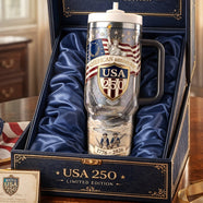 America 250th Anniversary Tumbler 05palu050326 - Tumbler Cup - GoDuckee