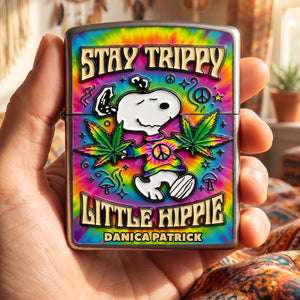 Hippie Stoner Lighter - Personalized Gifts For Stoners 01todt090726