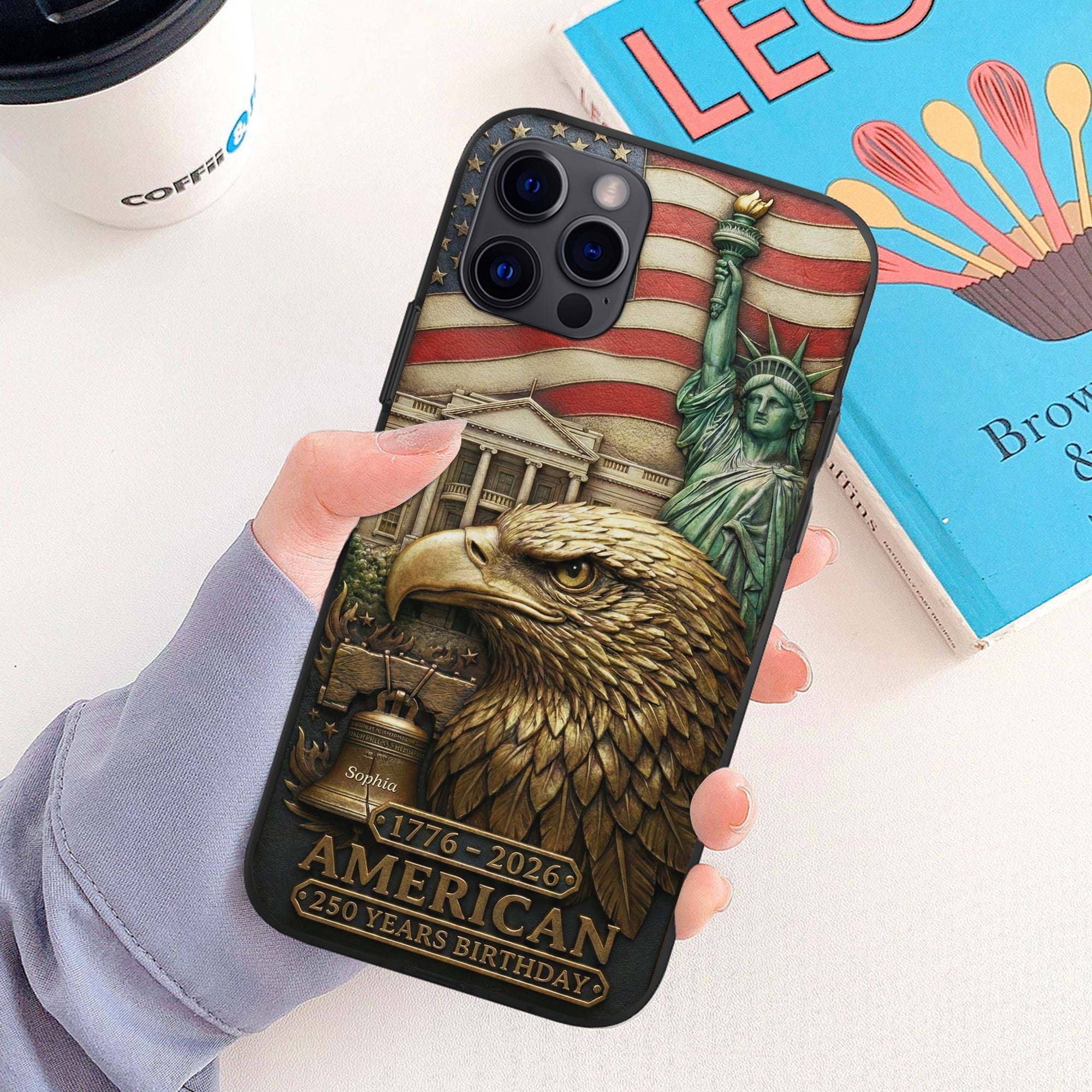 America 250th Anniversary Phone Case - Personalized Gifts 02toqn020226 - Phone Case - GoDuckee