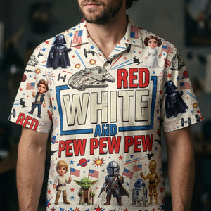 Independence Day Hawaiian Shirt Personalized Anniversary Gifts 03NATN030626-Homacus