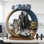 Strongest Dad Acrylic Plaque, Personalized Father's Day Gifts For Dad 02qhtn240426
