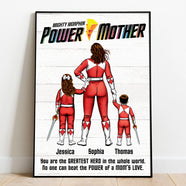 Power Dad Canvas Poster - Personalized Gift For Father 07HUDT120523-Homacus