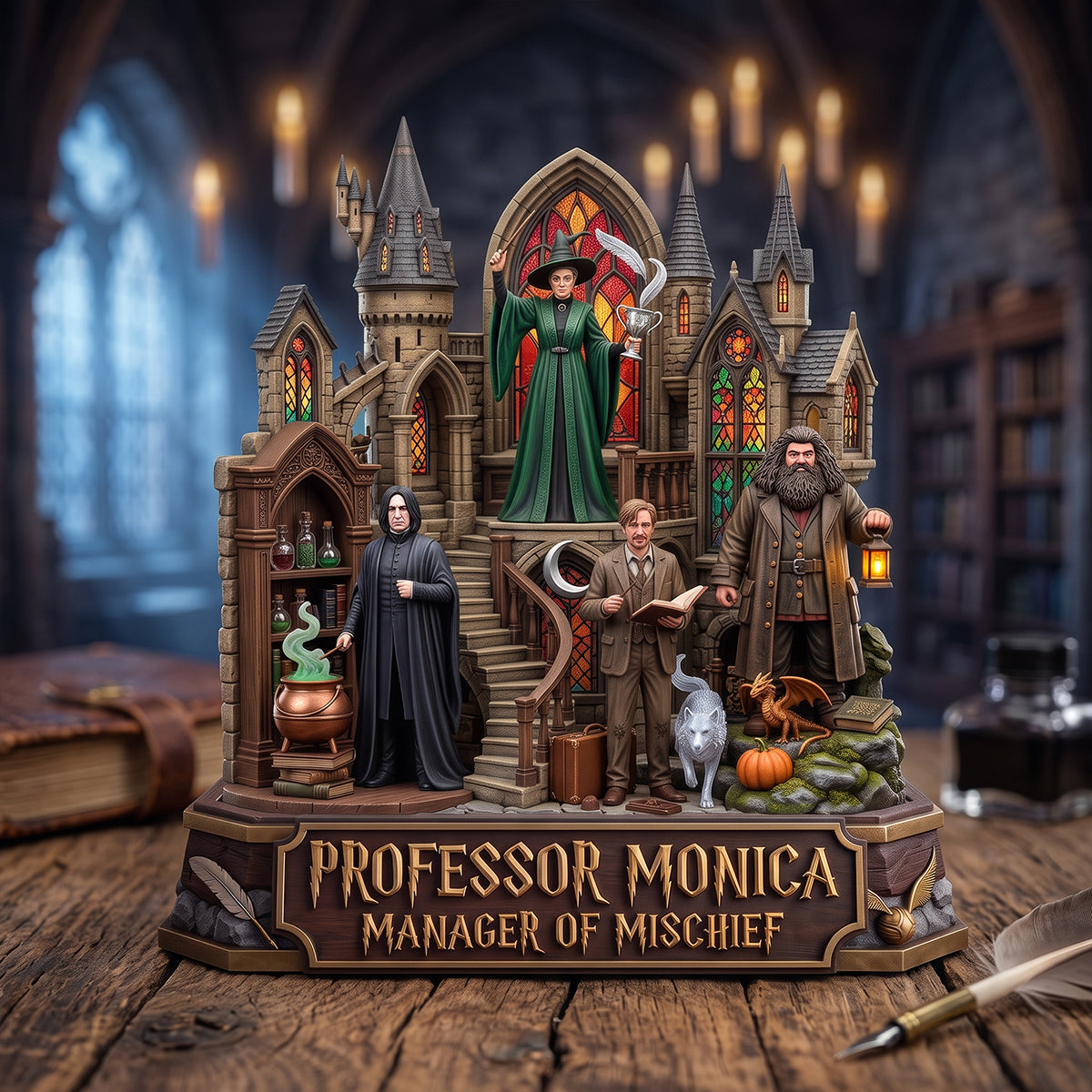 Magical Acrylic Plaque - Personalized Gifts For Fantasy Lovers 02PATA250726