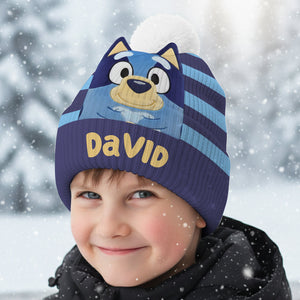 Personalized Gifts For Family Bobble Beanie Hat 05natn250925