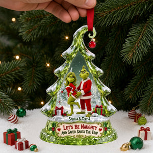 Playful Couple Ornament - Personalized Christmas Gifts 03ohlu070926
