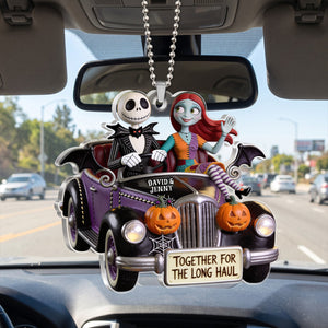 Together For The Long Haul Car Ornament - Personalized Gifts For Couples 06pgtn0608026
