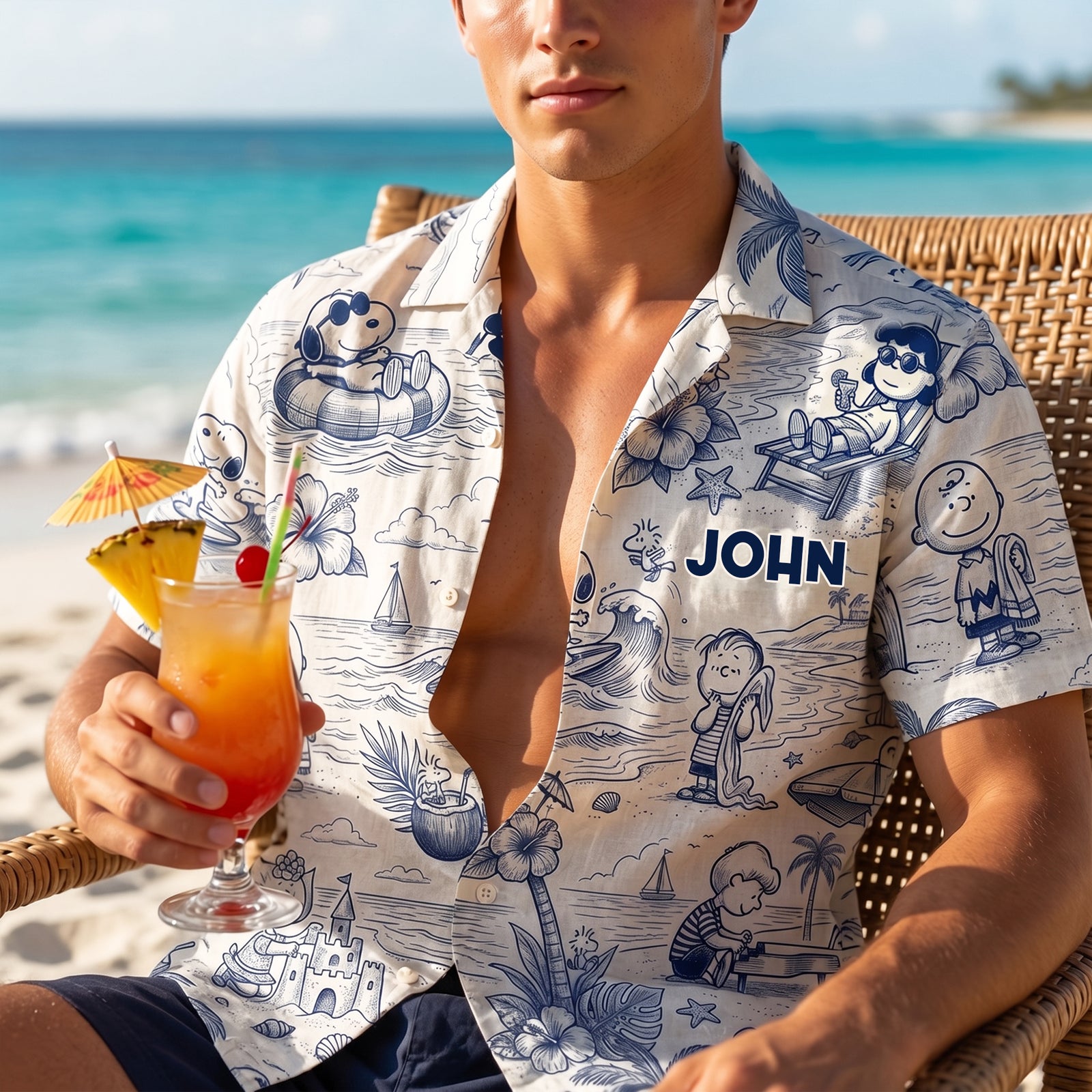 Seaside Memories Hawaiian Shirt - Personalized Gift  06PGLU030726