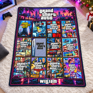 Legends Blanket - Personalized Gifts For Gamers 08naqn081026