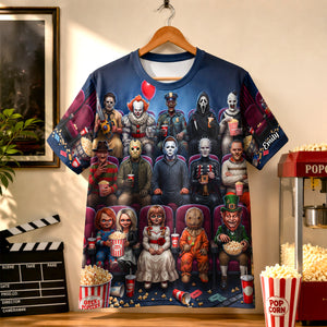 Classic Slasher Collection Shirt - Personalized Gifts For Horror Lovers 07tydh270726