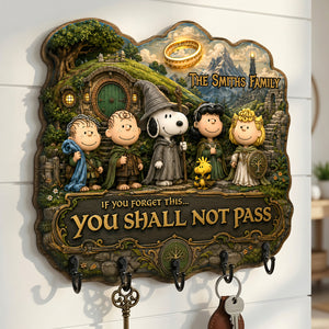 Warriors In Fantastical Journey Acrylic Key Hanger - Personalized Gifts 03nadt160726