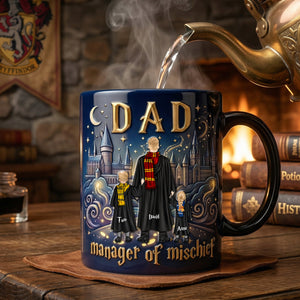 Fantasy School Dad Heat Changing Ceramic Coffee Mug 04NATN260326