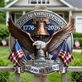 250th Anniversary Of The USA Metal Sign - Personalized Gifts For Patriotic Family 02namg020326 - Metal Signs - GoDuckee