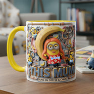 Chaos Mom And Kids Coffee Accent Mug - Personalized Gifts For Mother's Day Coffee Mug 03PATA310326-Homacus