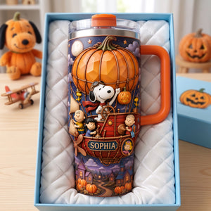 Cute Friends 40oz Tumbler – Personalized Halloween Gifts For Cartoon Lovers 05halu310726