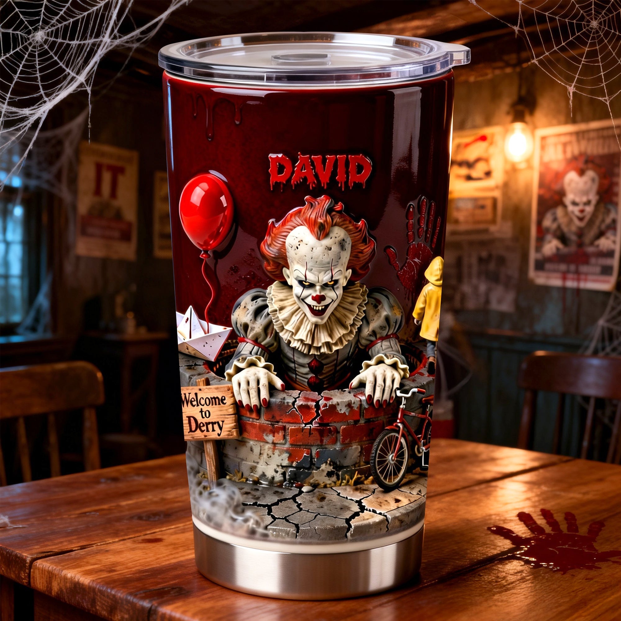 Horror Fans 20oz Tumbler Personalized Gifts 03natn210126