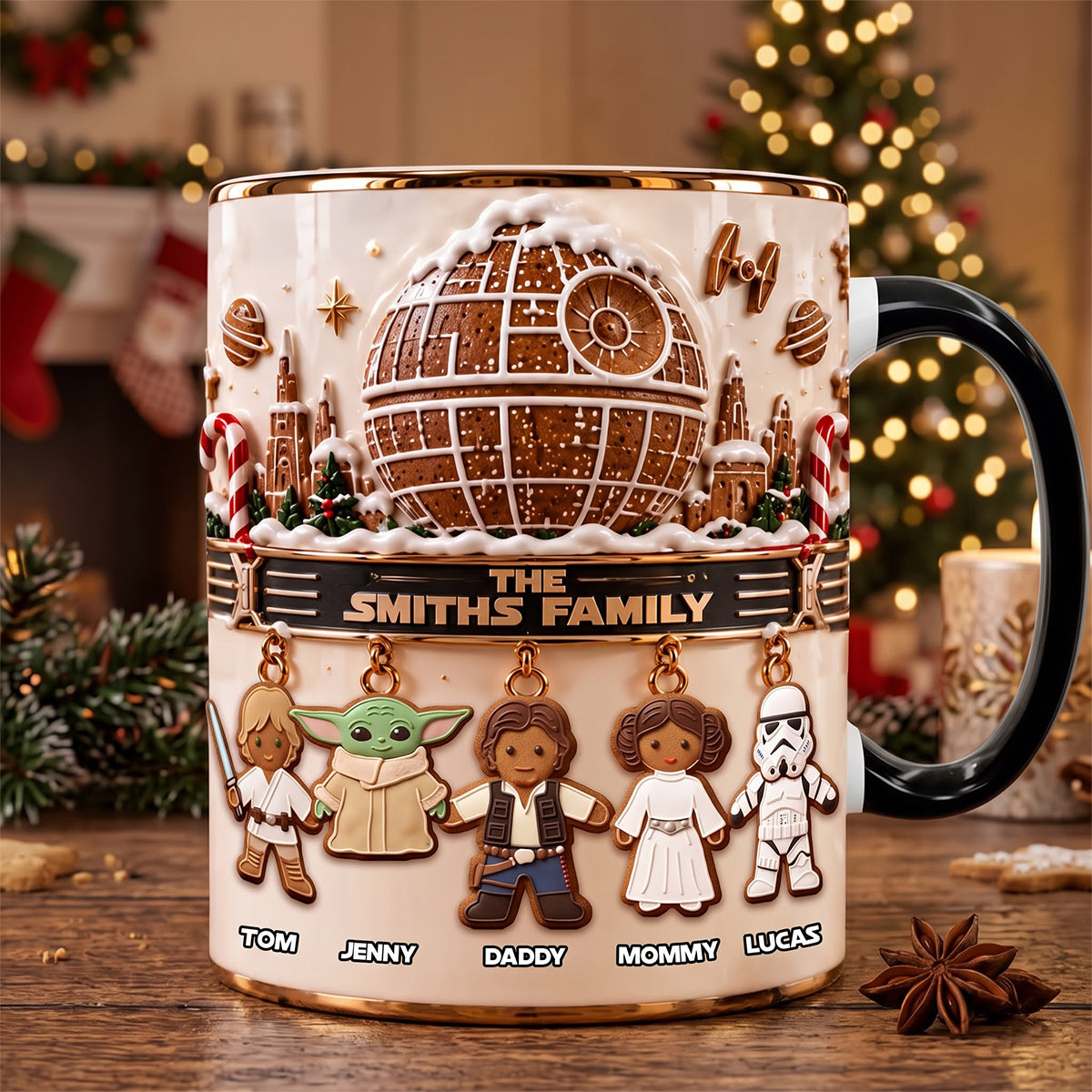 Ginger Bread Christmas Coffee Mug - Personalized Gifts For Family 04patn220926