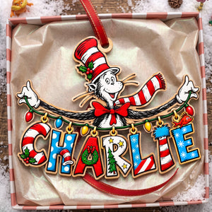 Colorful Childish Name Art Ornament, Personalized Gifts 01QHTA120926