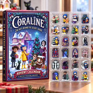 Whimsical Christmas - Behind the Secret Door Gothic Advent Calendar Blind Box - Personalized Christmas Gifts 06tyqn271026
