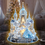Shimmering Fairytales Couple Acrylic Light Box, Personalized Gifts For Couple 02QHLU301025