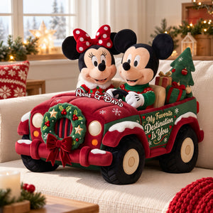 My Favorite Destination Is You Christmas Pillow - Personalized Gifts For Couple 05ttlu290926
