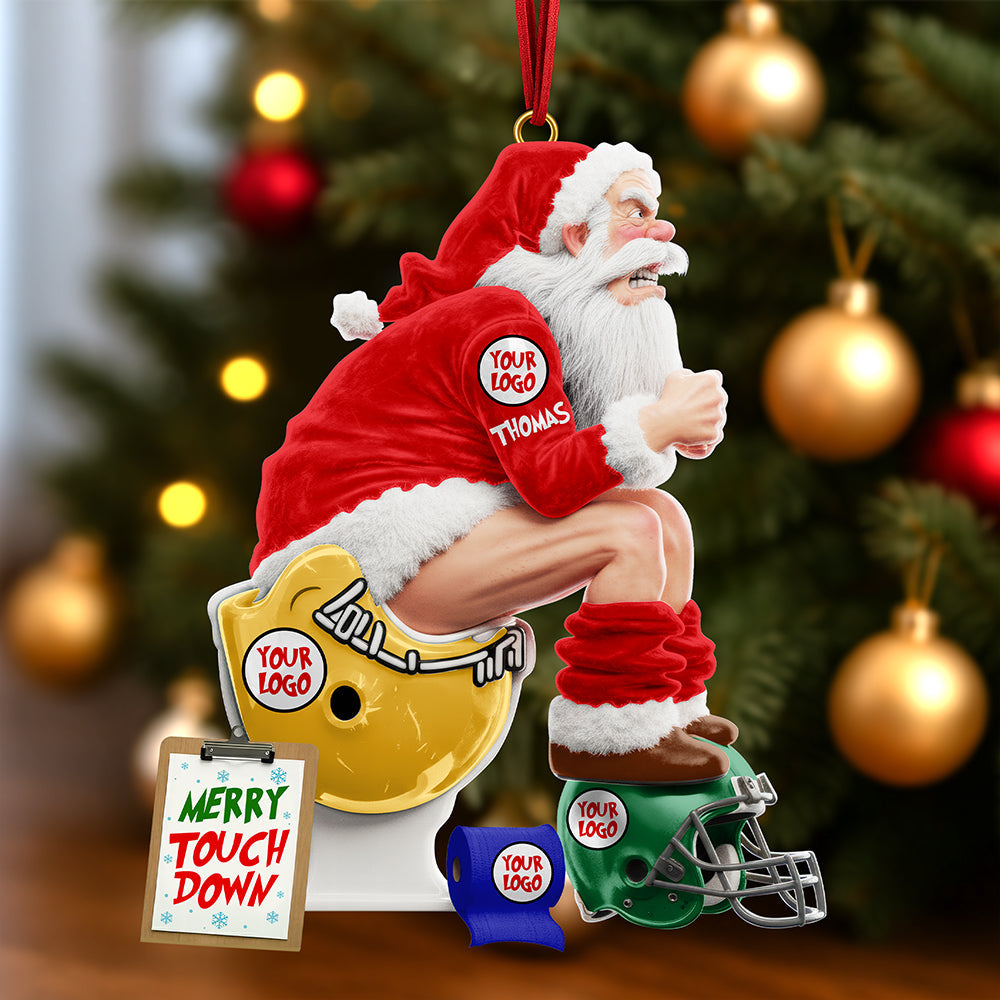 Strong Rival Sports - American Football Ornament - Personalized Gifts-Homacus
