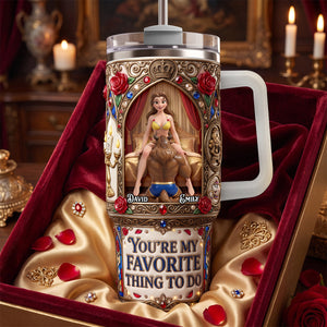 Playful Couple 40oz Tumbler - Personalized Gifts For Couples 02TYDH030726