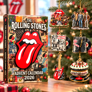 The Rolling Stones Rhythmically Driven Sound Advent Calendar Blind Box - Personalized Christmas Gift For Rock Lovers 05naqn271026