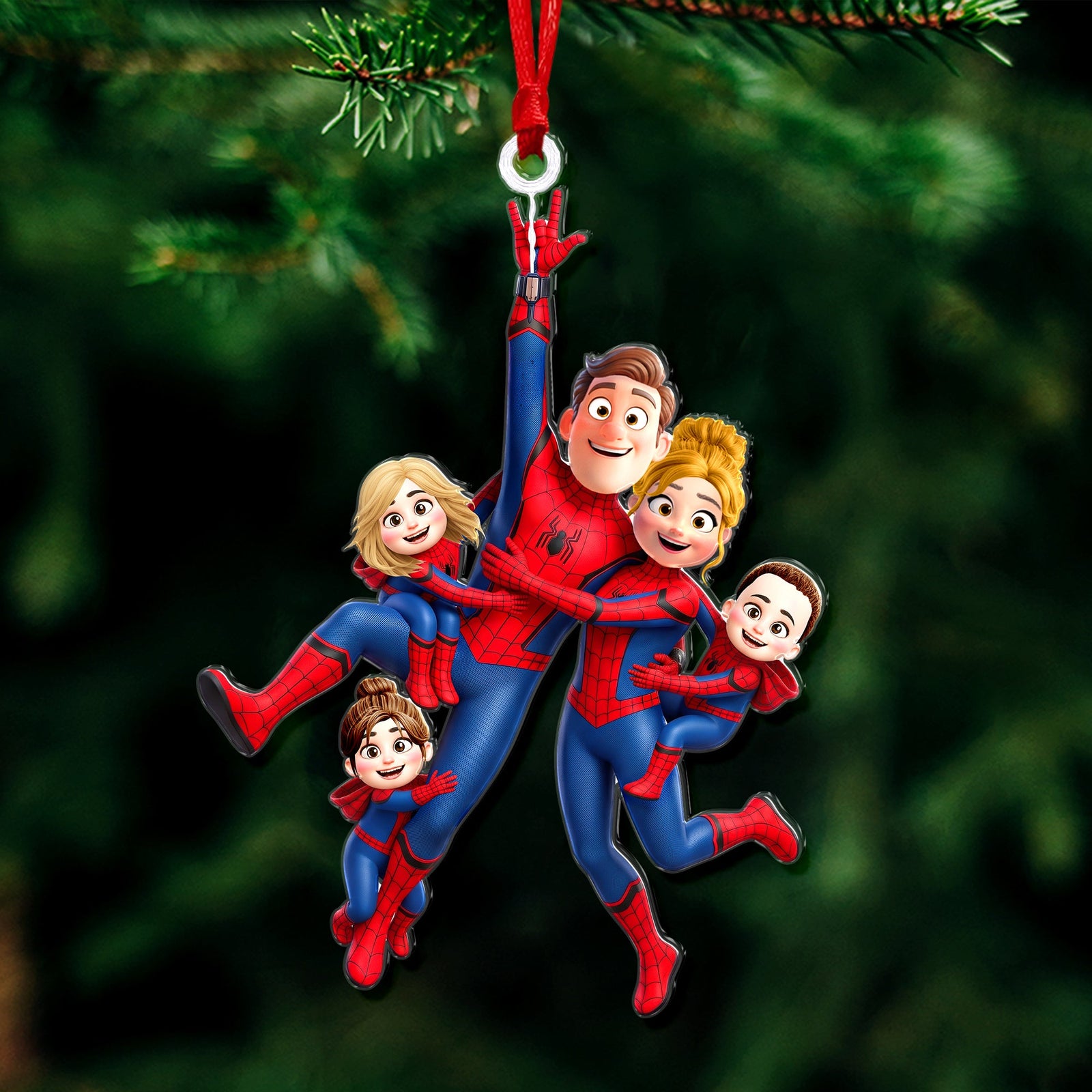 Hold On Joyful Family Acrylic Ornament - Personalized Gifts For Family 06qhqn210726