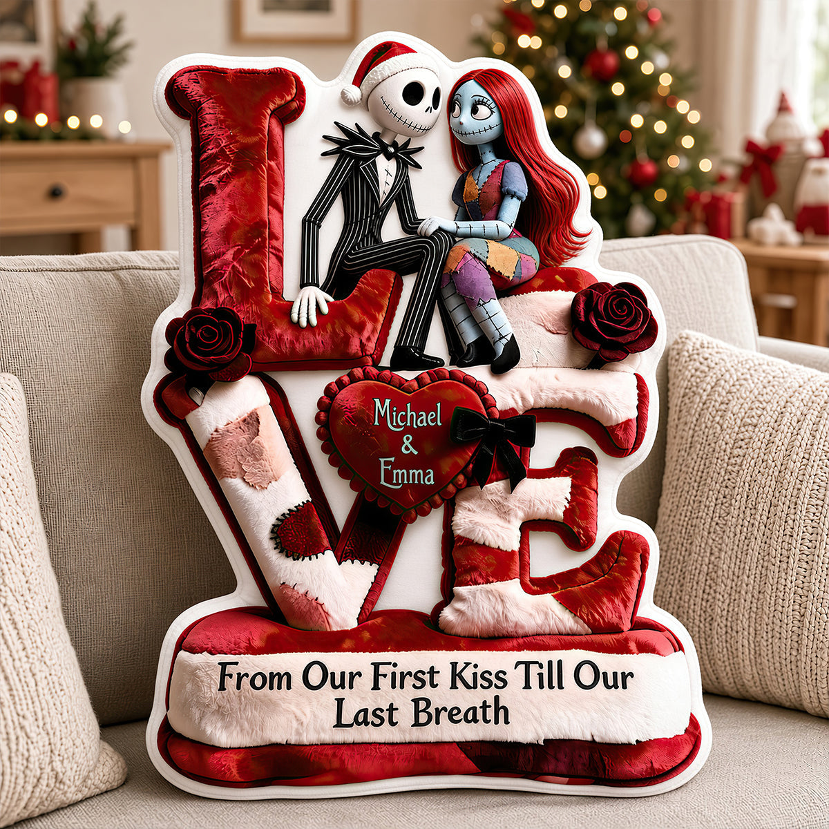 Our Love Story Pillow  - Personalized Gifts For Couple 05TTDT261026
