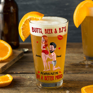 Put Me In A Better Mood Beer Glass - Personalized Funny Gifts For Couple 04natn180725hg