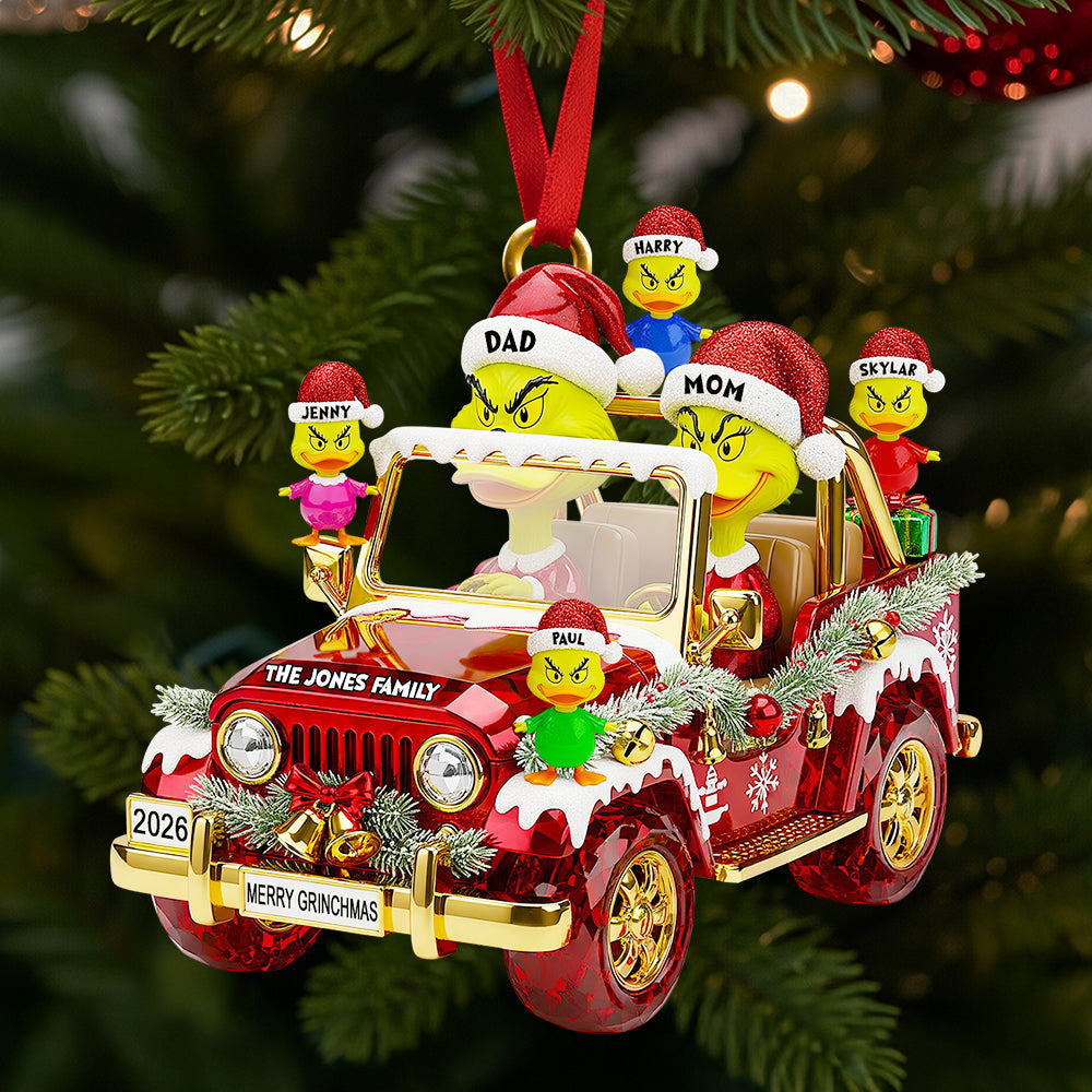 Personalized Christmas Gifts For Family Christmas Ornament 04DTDT150925