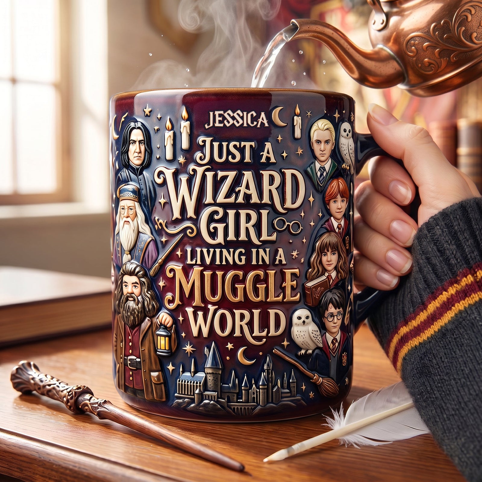 Legacy Academy Magic Coffee Mug - Personalized Gifts For Fantasy Lovers 02NALU060726