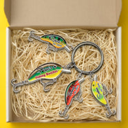 Personalized Gifts For Dad Keychain With Fishing Lure Charms 03dtdt300524-Homacus