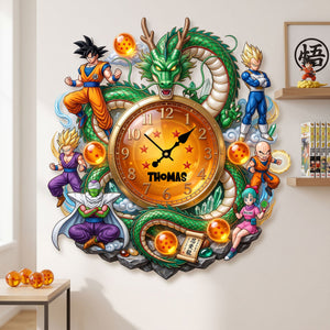 Power Acrylic Hanging Wall Clock Personalized Gifts 01TYLU230726